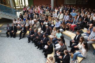 Die Aula der KBS Bayreuth war zur Abschlussfeier gut gefüllt.

Bilder von der Abschlussfeier des Schuljahres 2013/14 am 29.07.2014.