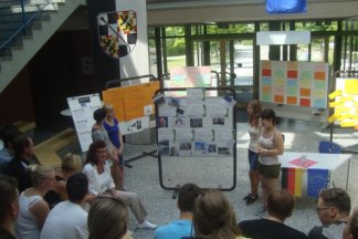 Bilder vom Besuch der Europa-Abgeordneten Frau Westphal