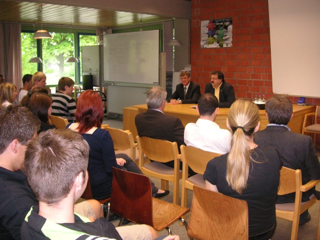 Besuch des MdL Peter Meyer Besuch des MdL Peter Meyer