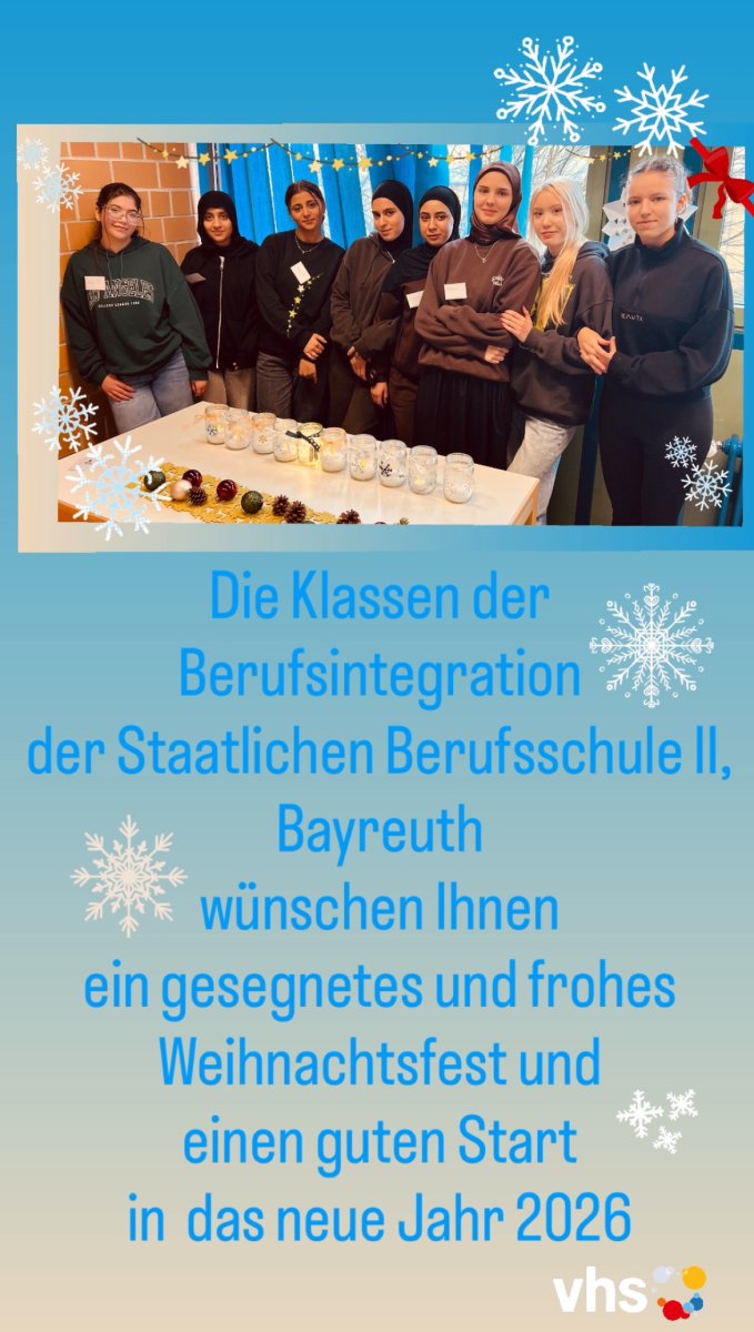 Projekt der BIK an Weihnachten 